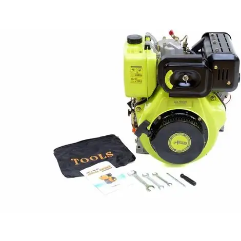 Varan Motors - 92685 Moteur Diesel 13CV 477cc + Démarrage Electrique - Gris 5 Varan Motors - 92685 Moteur Diesel 13CV 477cc + Démarrage Electrique - Gris -VARAN MOTORS Soldes Magasin 10606906 1