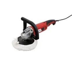 Varan Motors - VAR-CP01-1 Polisseuse Lustreuse électrique 1200W + Disque 180mm Et 2 Poignées - Rouge -VARAN MOTORS Soldes Magasin 10606909 5
