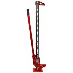 Varan Motors - AN08019 Cric Agricole 2.5 Tonnes Hauteur Max 107cm - 48'' Pour 4x4, Utilitaire, Tracteur - Rouge -VARAN MOTORS Soldes Magasin 1070464 4