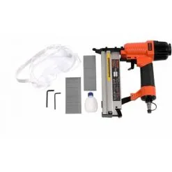 Varan Motors - SF5040E Cloueuse Pneumatique Pour Clous 15-50MM Et Agrafes 16-40mm - Orange