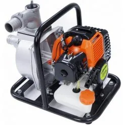 Varan Motors - TT-WP520-15B Pompe à Eau Thermique Motopompe Essence 2T 1.5'' 52cc 3CV 15000 L/H - Orange -VARAN MOTORS Soldes Magasin 1165845 3