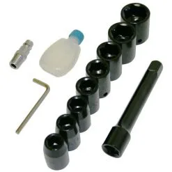 Varan Motors - SPT-10312K Coffret Clé à Chocs Pneumatique 1/2'' 850Nm, 14 Pièces, Visseuse Pneumatique - Gris -VARAN MOTORS Soldes Magasin 1165846 5