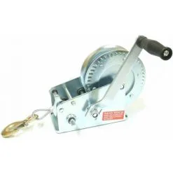 Varan Motors - H2500 Treuil Manuel à Manivelle 1100 / 2200kg Pour Remorque, Quad, Bateau Avec Cable De Ø4.8mm X 8m - Gris -VARAN MOTORS Soldes Magasin 1316271 3