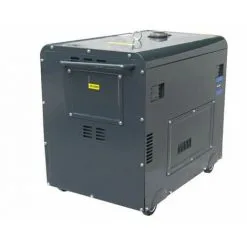 Varan Motors - 92631 Groupe électrogène Diesel SILENCIEUX 5.5 KW 230V + 12V - Gris -VARAN MOTORS Soldes Magasin 138407 5