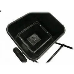 Varan Motors - TC2028 Epandeur D'engrais, Semences, Sable Ou Sel, Charge Jusqu'à 30KG / 45L +Pneus Air - Noir -VARAN MOTORS Soldes Magasin 138611 3