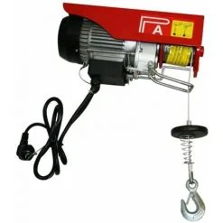 Varan Motors - Var-PA600M Treuil Palan électrique 230V 300 / 600KG 1200W Avec Télécommande - Rouge -VARAN MOTORS Soldes Magasin 138830 4