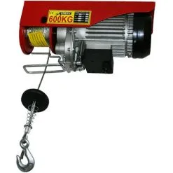 Varan Motors - Var-PA600M Treuil Palan électrique 230V 300 / 600KG 1200W Avec Télécommande - Rouge -VARAN MOTORS Soldes Magasin 138830 5