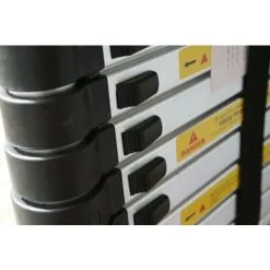 Varan Motors - DLT707B Echelle Télescopique Multi-fonctions En Alu De 4.40m, 14 échelons - Gris -VARAN MOTORS Soldes Magasin 138855 5