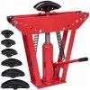 Varan Motors - NETB-02 Cintreuse Hydraulique, Presse à Cintrer, Pression 12 Tonnes Avec 6 Matrices - Rouge