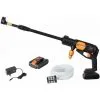 Varan Motors - HMPC-3 Nettoyeur Haute Pression Sur Batterie / Accu 20V, Nettoyeur Portatif (batterie Et Chargeur Fournis) - Noir