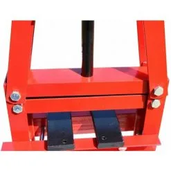 Varan Motors - NESP-06-2 Presse D'atelier Hydraulique, 6 Tonnes Avec Piston - Rouge -VARAN MOTORS Soldes Magasin 1584941 5