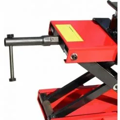 Varan Motors - NEMLT-19 Pont élévateur 500kg, Plateforme élévatrice, Béquille D'atelier Pour Moto - Rouge -VARAN MOTORS Soldes Magasin 1584942 3