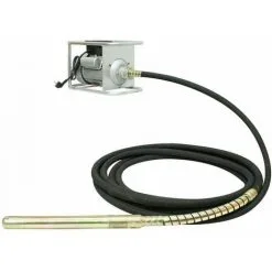 Varan Motors - ZN70FG45X12M Aiguille Vibrante, Vibrateur De Béton électrique 2200W Ø 45mm 12m - Noir