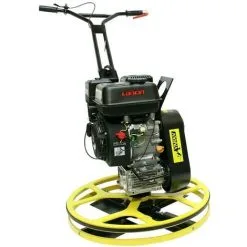 Varan Motors - BP-S60L Hélicoptère, Lisseuse Mécanique 60CM à Moteur Loncin 200F Pour Lissage De Chape / Dalle De Béton - Jaune -VARAN MOTORS Soldes Magasin 1599066 5