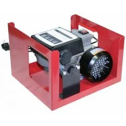 Varan Motors - NEEP-02 Pompe à Fuel Ou Gasoil Autoaspirante Mobile, 230V 60l/min - 550W - Pistolet à Blocage Manuel - Rouge -VARAN MOTORS Soldes Magasin 167631 4