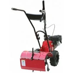 Varan Motors - 93020 Motoculteur Thermique Moteur 6.5CV 212CC Largeur De Travail 50CM Avec Roues Tous Terrains - Rouge -VARAN MOTORS Soldes Magasin 177778 5