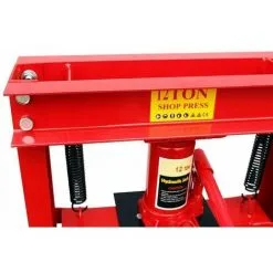 Varan Motors - VT05041C Presse D'atelier Hydraulique, 12 Tonnes Avec Piston - Rouge -VARAN MOTORS Soldes Magasin 183004 3