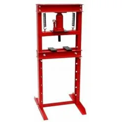 Varan Motors - VT05041C Presse D'atelier Hydraulique, 12 Tonnes Avec Piston - Rouge -VARAN MOTORS Soldes Magasin 183004 4