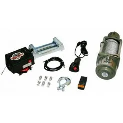 Varan Motors - Var-sc12000LB Treuil électrique 12V 5443KG 4800W, Treuil à Câble Longueur 28m Ø9.4mm - Gris -VARAN MOTORS Soldes Magasin 183005 4