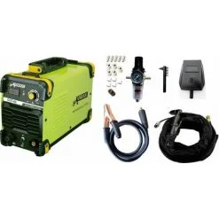 Varan Motors - CUT40 Découpeur Plasma 40A Portatif CUT-40 Inverter IGBT + Manomètre Et écran Digital - Vert