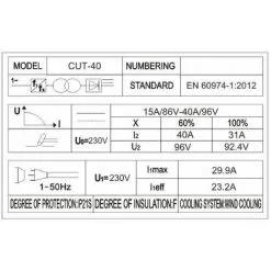 Varan Motors - CUT40 Découpeur Plasma 40A Portatif CUT-40 Inverter IGBT + Manomètre Et écran Digital - Vert -VARAN MOTORS Soldes Magasin 19303500 4