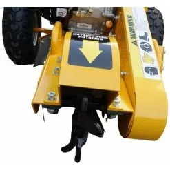 Varan Motors - GBS-150 Déssoucheuse à Essence 420cc 15cv, Rogneuse De Souches D'arbres, Déracinement - Jaune -VARAN MOTORS Soldes Magasin 19975488 5