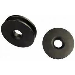 Varan Motors - RR200AL Poulie De Renvoi, Anneau De Renvoi, 20T 16x4.5cm, Anneau De Récupération Pour Treuil - Noir