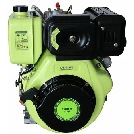 Varan Motors - 92682 Moteur Diesel 456cc 14CV + Démarrage Electrique, Sortie à Clavette 25.4mm F2 - Gris 7 Varan Motors - 92682 Moteur Diesel 456cc 14CV + Démarrage Electrique, Sortie à Clavette 25.4mm F2 - Gris -VARAN MOTORS Soldes Magasin 217144 1