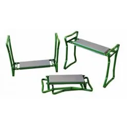 Varan Motors - GRD-KNEELER Tabouret De Jardinage, Banc Agenouilloir De Jardin Pliable - Vert