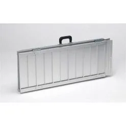 Varan Motors - SR607-2 Rampes De Fauteuil Roulant Rampes Pliables De Chargement 61cm De Long, Max 272KG - Gris -VARAN MOTORS Soldes Magasin 2218274 3