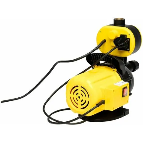 Varan Motors - TP03084 Pompe De Jardin, Arrosage, Alimentation Domestique 1200W, 3800l/h - Jaune 2 Varan Motors - TP03084 Pompe De Jardin, Arrosage, Alimentation Domestique 1200W, 3800l/h - Jaune – Image 2