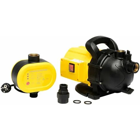 Varan Motors - TP03084 Pompe De Jardin, Arrosage, Alimentation Domestique 1200W, 3800l/h - Jaune 4 Varan Motors - TP03084 Pompe De Jardin, Arrosage, Alimentation Domestique 1200W, 3800l/h - Jaune – Image 4