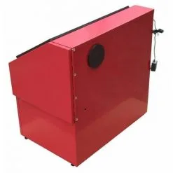 Varan Motors - NESB-24 Cabine De Sablage, Microbilleuse, Sableuse à Manchons 110 Litres Avec éclairage Et Accessoires - Rouge -VARAN MOTORS Soldes Magasin 24481232 2