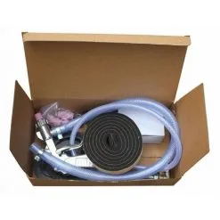 Varan Motors - NESB-24 Cabine De Sablage, Microbilleuse, Sableuse à Manchons 110 Litres Avec éclairage Et Accessoires - Rouge -VARAN MOTORS Soldes Magasin 24481232 5