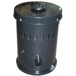 Varan Motors - NEWNB-01 Nettoyeur De Dépôts De Carbone Pour Moteur, Sableuse Aérogommeuse à Coques De Noix 19 Litres Avec Aspirateur De Récupération De L'abrasif - Gris -VARAN MOTORS Soldes Magasin 27259178 4