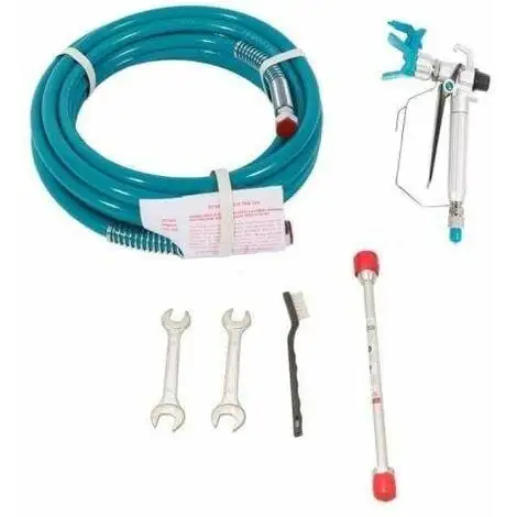 Varan Motors - X-6 Pulvérisateur De Peinture Airless 650w 200 Bar, Pistolet Haute Pression Avec Support Alu, 1.4L/min - Bleu 4 Varan Motors - X-6 Pulvérisateur De Peinture Airless 650w 200 Bar, Pistolet Haute Pression Avec Support Alu, 1.4L/min - Bleu – Image 4