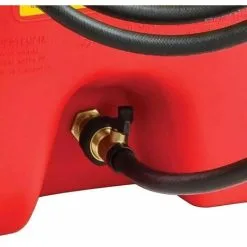 Varan Motors - NEDLP-34 Jerrycan Sur Roues, Réservoir à Carburant 53 Litres Avec Pistolet De Distribution Essence Diesel Kérosène, Distributeur Nomade - Rouge -VARAN MOTORS Soldes Magasin 29084132 5