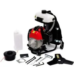 Varan Motors - Bc415d-2017 Débroussailleuse Thermique à Dos, Moteur 2 Temps 43cc 2CV - Rouge -VARAN MOTORS Soldes Magasin 3081051 5