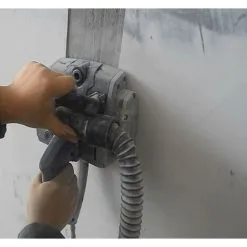 Varan Motors - XM-120 Rabot Ponceuse Fraise à Béton, Plâtre, Colle 1200W - Rouge -VARAN MOTORS Soldes Magasin 3508275 5