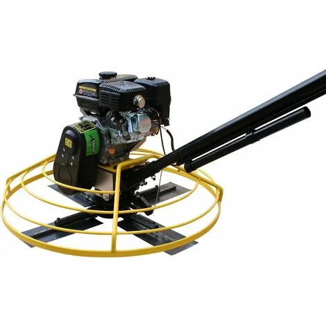 Varan Motors - BP-S100L Hélicoptère, Lisseuse Mécanique 100CM Moteur Loncin Pour Lissage De Chape, Béton - Jaune 3 Varan Motors - BP-S100L Hélicoptère, Lisseuse Mécanique 100CM Moteur Loncin Pour Lissage De Chape, Béton - Jaune – Image 3
