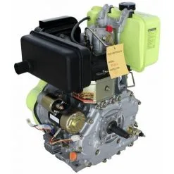 Varan Motors - 92684 Moteur Diesel 14CV 456cc + Démarrage Electrique, Sortie Conique FG3 - Gris -VARAN MOTORS Soldes Magasin 3905524 4