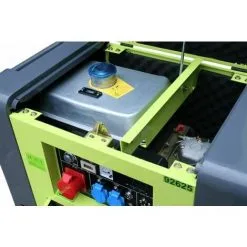 Varan Motors - 92625 Générateur électrique Diesel Insonorisé Type Panda Groupe électrogène 400V+230V 6.25kVa - Vert -VARAN MOTORS Soldes Magasin 3905528 4