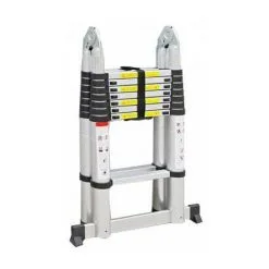 Varan Motors - DLT708B Echelle Télescopique Multi-fonctions En Alu De 5.00m, 16 échelons - Gris -VARAN MOTORS Soldes Magasin 487089 4