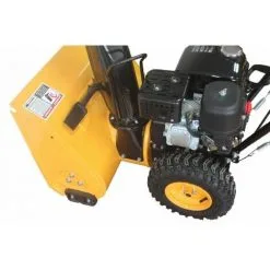 Varan Motors - KCM24LED Fraise à Neige / Déneigeuse Moteur Loncin 196CC Avec Démarreur électrique Et Eclairage LED - Jaune -VARAN MOTORS Soldes Magasin 5173016 3