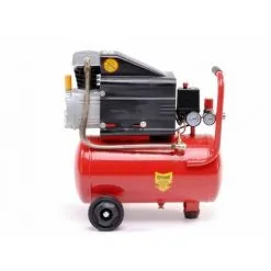 Varan Motors - 184005 Compresseur D'air 24L 2CV 1.5KW, 130 Litres Par Minute - Rouge -VARAN MOTORS Soldes Magasin 5709138 4