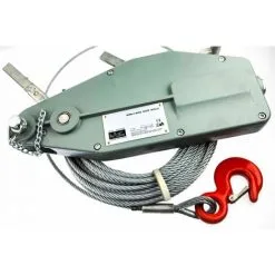 Varan Motors - Hoh800 Tire-fort, Tire-câble Manuel, Treuil De Halage à Levier 800Kg + Câble 20 Mètres ø8.3mm - Gris -VARAN MOTORS Soldes Magasin 624343 3