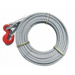 Varan Motors - Hoh800 Tire-fort, Tire-câble Manuel, Treuil De Halage à Levier 800Kg + Câble 20 Mètres ø8.3mm - Gris -VARAN MOTORS Soldes Magasin 624343 4