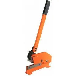 Varan Motors - NEHDS-03 Cisaille à Levier Manuelle Pour Tole, Couteau De 200mm, épaisseur Maximale 12mm - Orange -VARAN MOTORS Soldes Magasin 6812336 3