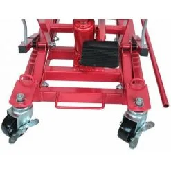 Varan Motors - NEMEL-01 Pont élévateur 450kg, Plateforme élévatrice, Béquille D'atelier Pour Moto, Quad, Scooter, Tondeuse - Rouge -VARAN MOTORS Soldes Magasin 691802 5