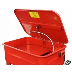 Varan Motors - NEPW-02 Fontaine De Nettoyage D'atelier électrique 76Litres 230V Bac De Nettoyage - Rouge -VARAN MOTORS Soldes Magasin 870366 4